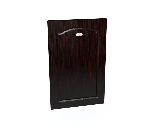 Front pentru masina de spalat vase 45cm MDF mustata wenge